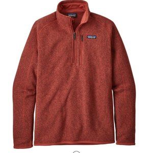 NWT Patagonia Men's Better Sweater 1/4 Zip Pullover